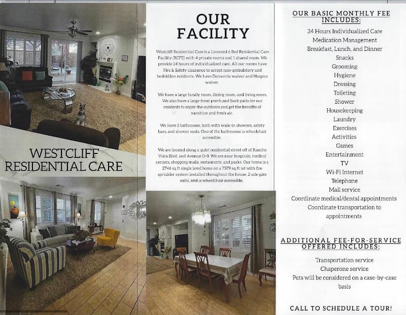 WESTCLIFF RESIDENTIAL CARE